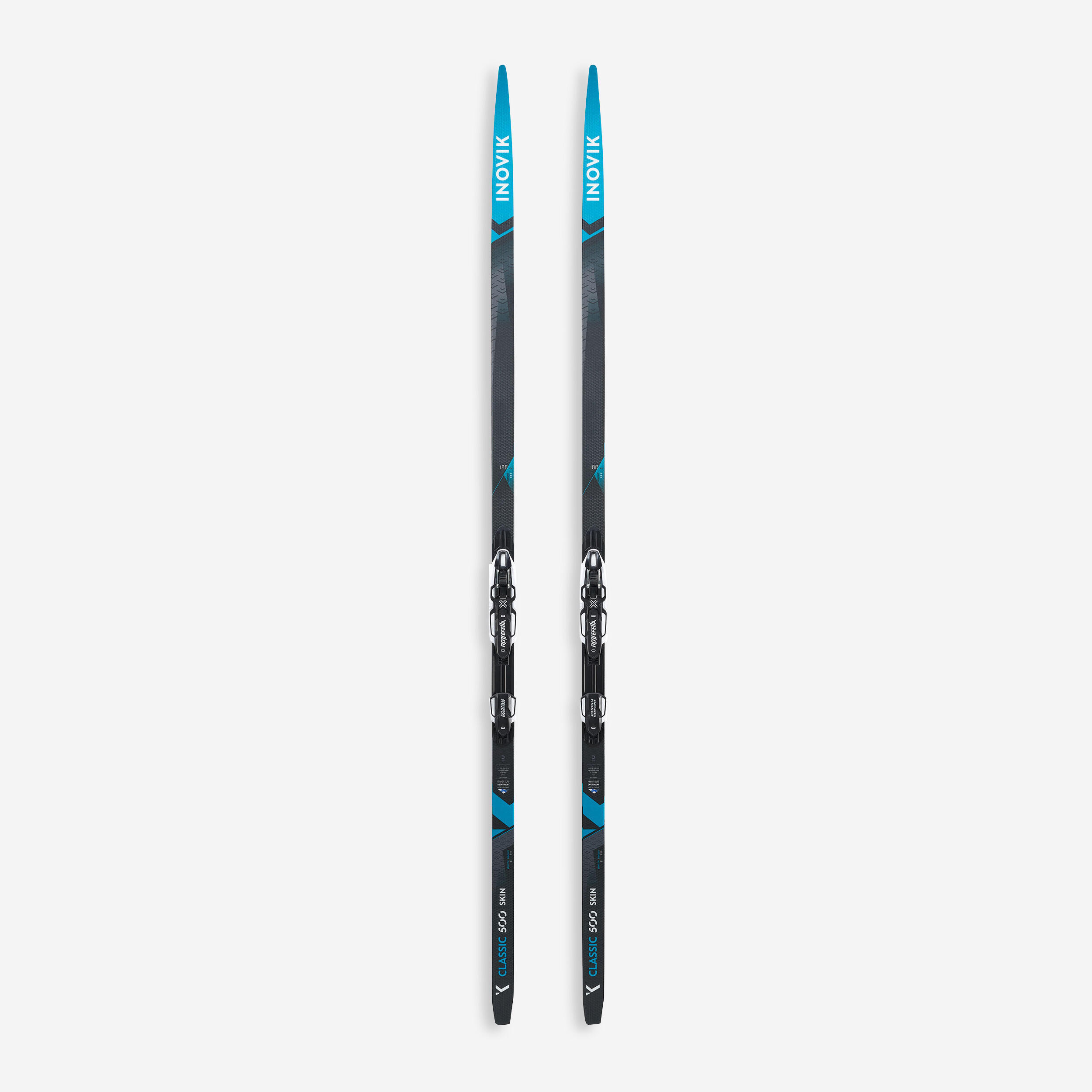 Classic Cross-Country Skis with Skins and Bindings – XC S 500 - INOVIK