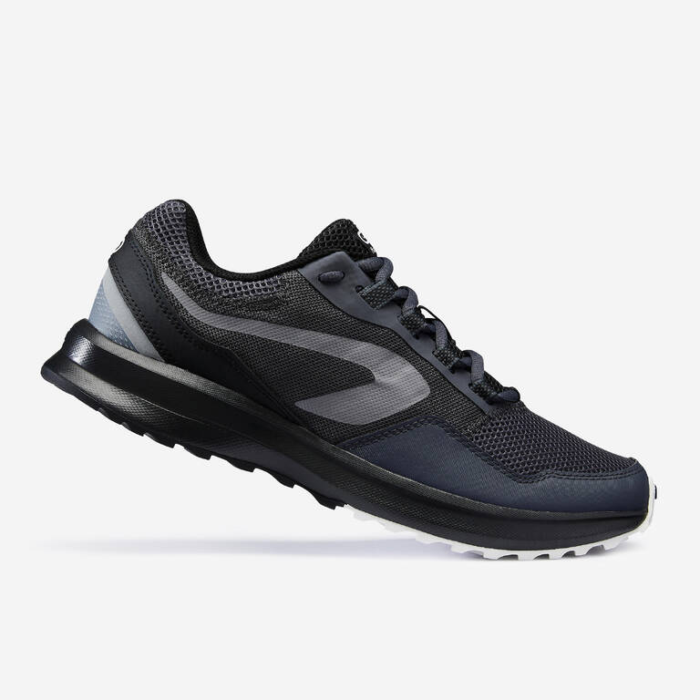 Sepatu Lari Pria Outdoor Run Active Grip - Hitam Abu