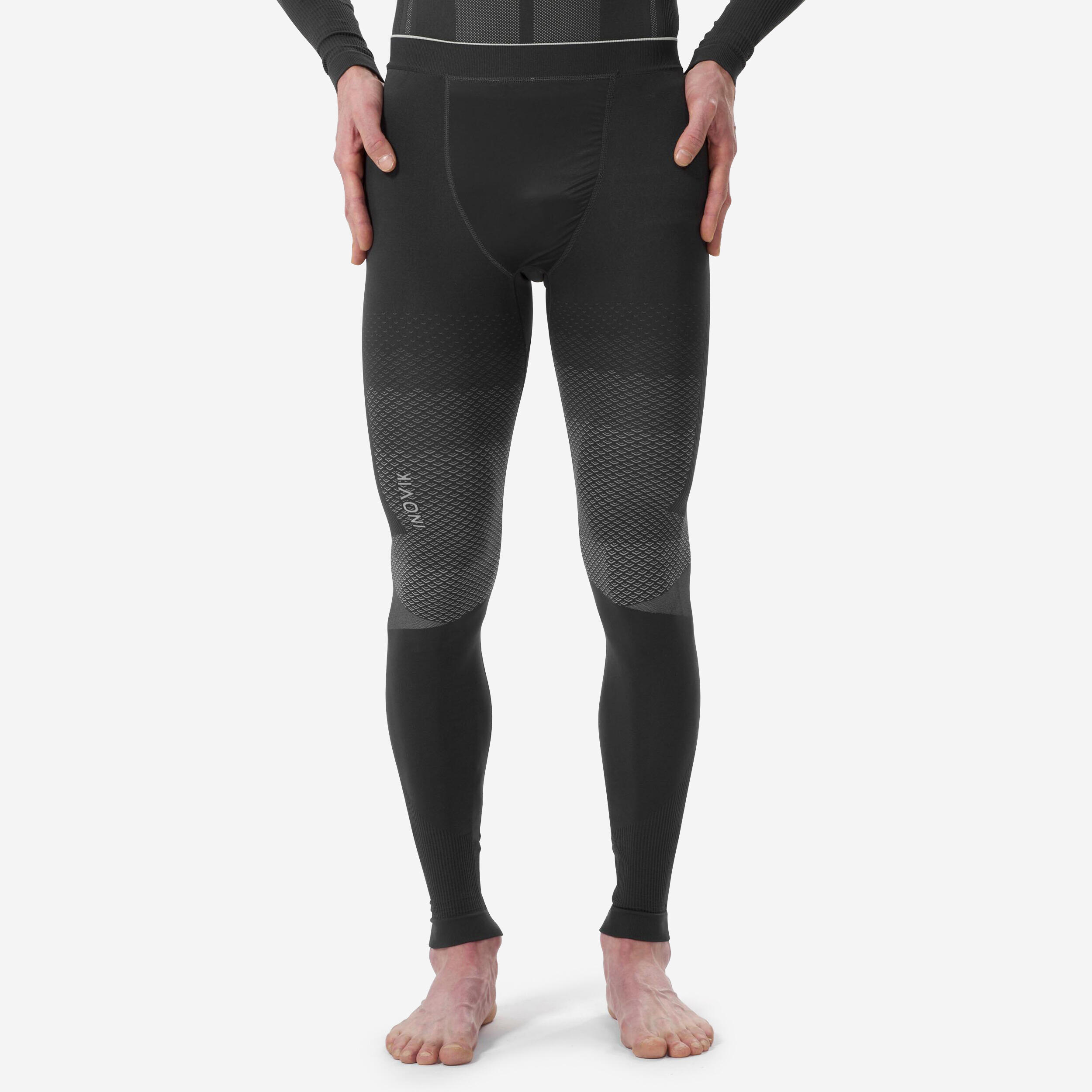Men's Base Layer Cross-Country Ski Pants - 900 Grey - INOVIK