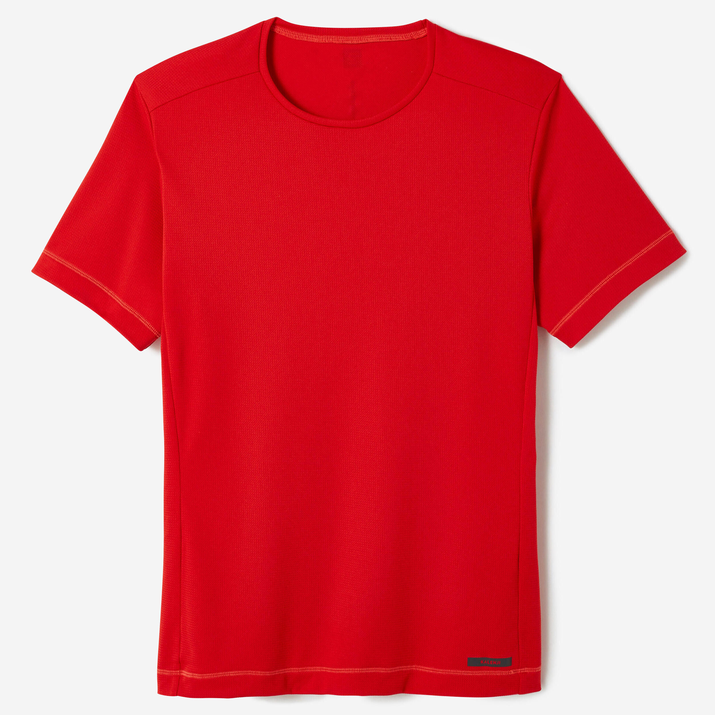 KALENJI KIPRUN 100 Dry Men's Running Breathable T-shirt - Red