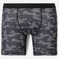 Men's breathable microfibre boxers - Camo Grey