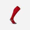 Chaussettes de football rayée enfant VIRALTO CLUB JR  rouge