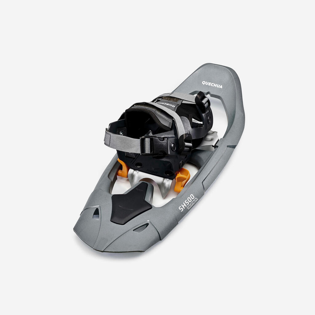 Medium deck snowshoes  - Quechua SH500 - grey 