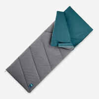 Saco de dormir algodón 10 ºC confort transformable en edredón Arpenaz 10º