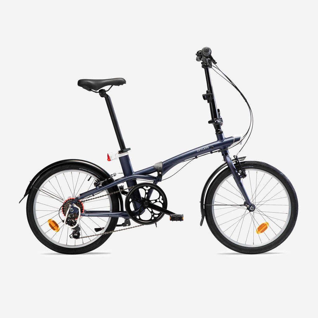 VÉLO PLIANT TILT 500 BLEU