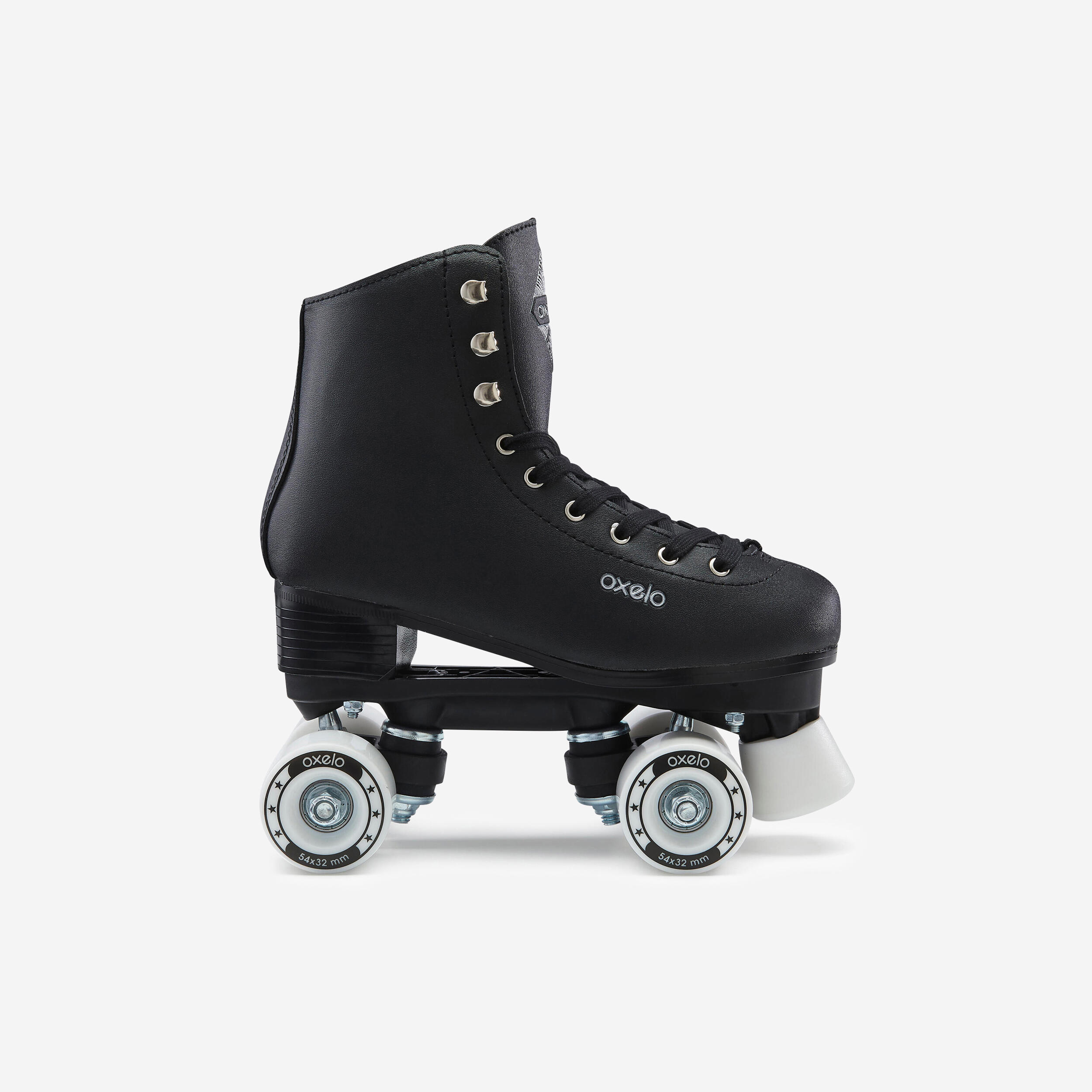 Kids' and Adult Artistic Roller Skating Quad Skates 100 - Black 1/14