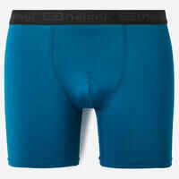 Men's breathable microfibre boxers - Blue