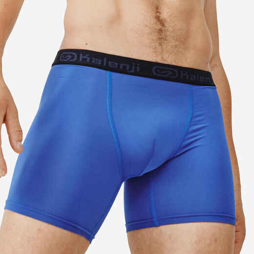 
      Boxer respirant en microfibre Homme - Bleu
  