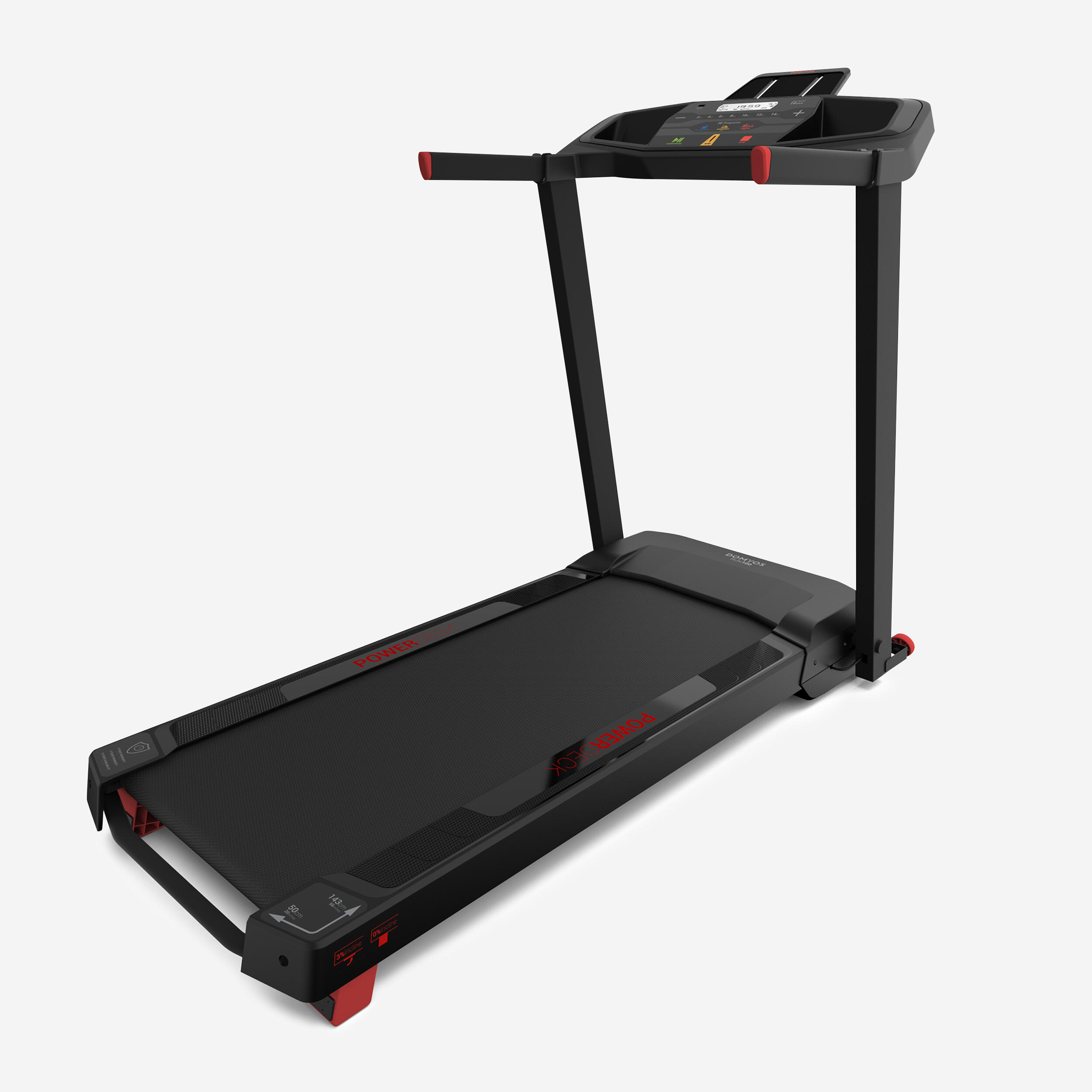 Smart Compact Treadmill RUN100E 14 Km h 45 120 Cm smart-compact-treadmill-run100e-14-km-h-45-120-cm