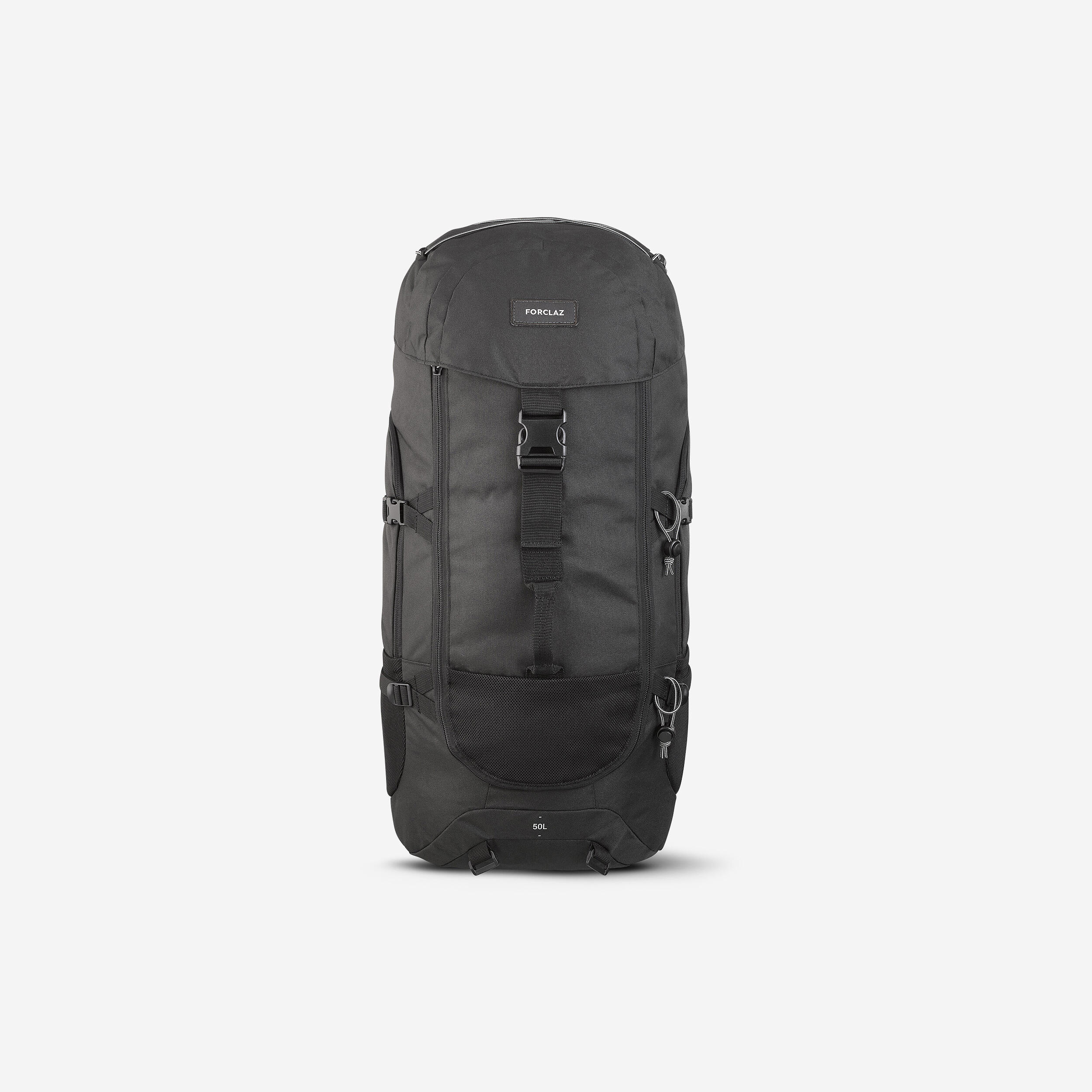 Hiking Backpack 50 L - Travel 100 Black