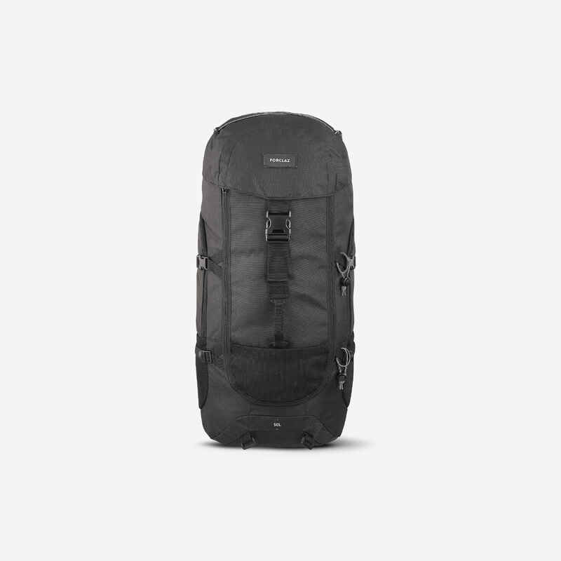 Reiserucksack Backpacking - Forclaz 50 L grau
