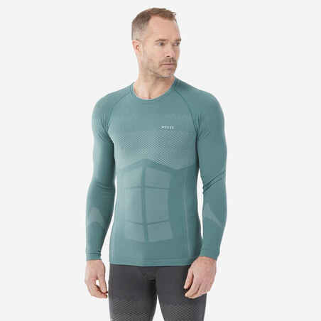 MEN'S THERMAL CROSS-COUNTRY SKI BASE LAYER 900 - GREEN