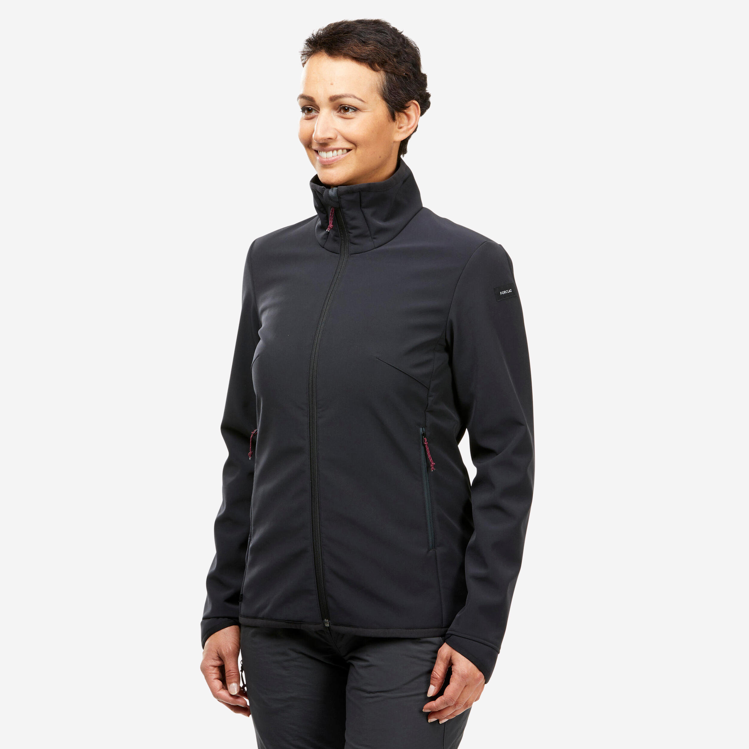 FORCLAZ Windbreaker jacket - softshell - warm - MT100 - women’s
