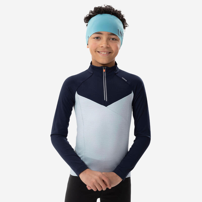 Camiseta térmica de esquí de fondo Niños Inovik XC 100