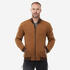 Men Sweater Jacket Extra Warm - SH100 Ochre