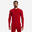 Adult thermal long-sleeved football base layer, red