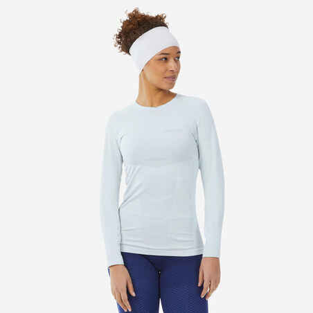 Moteriški terminiai apatiniai lygumų slidinėjimo marškinėliai „900“, pilki