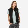 Women’s Mountain Walking Sleeveless Fleece Jacket MH100 - Black