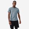 Men Running T-shirt Run Dry - pebble grey