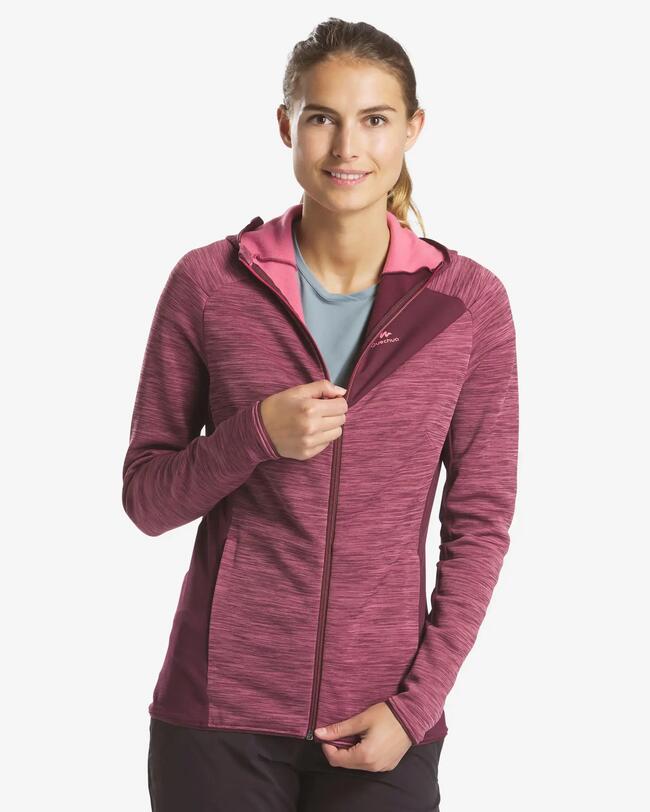 Veste de randonnée polaire fine Femme - MH520