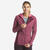 Veste polaire fine de randonnée - MH520 Light - Rose - Femme