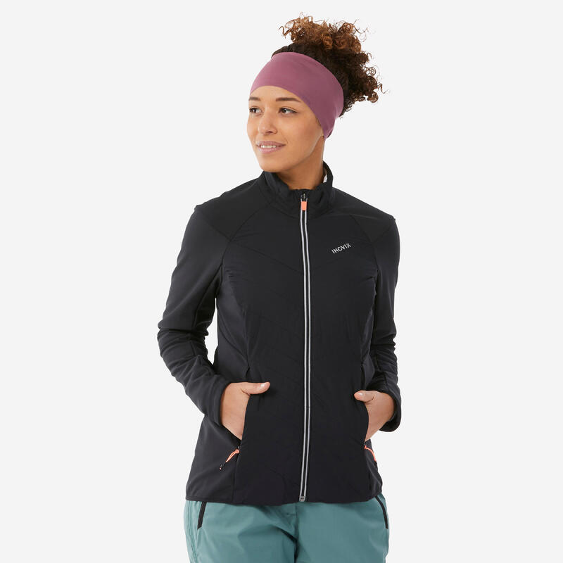 Veste de ski de fond noire - XC S veste 550 - FEMME