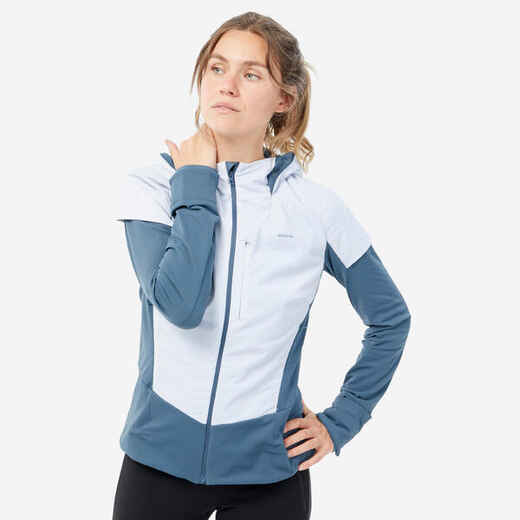 Women's Hiking Hybrid Fleece Jacket - MH920 Hood