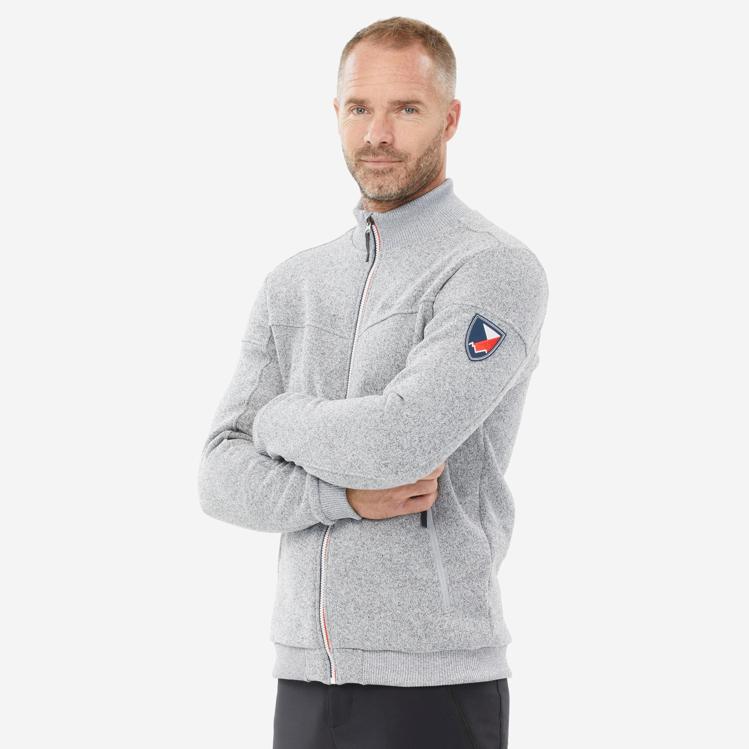 QUECHUA Fleecejacke Herren warm Winterwandern – NH100 grau | 03583784308595 QUECHUA Fleecejacke Herren warm Winterwandern – NH100 grau | 03583784308595