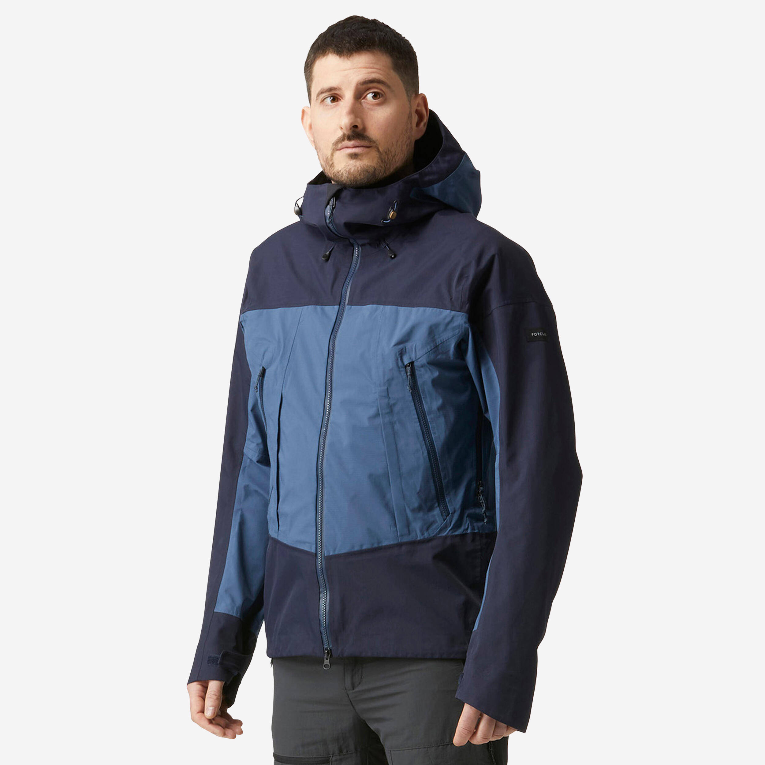 Men's Waterproof Mountain Trekking Jacket - MT500 -  1