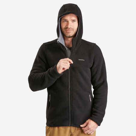 Men's Warm Hiking Fleece Jacket SH500