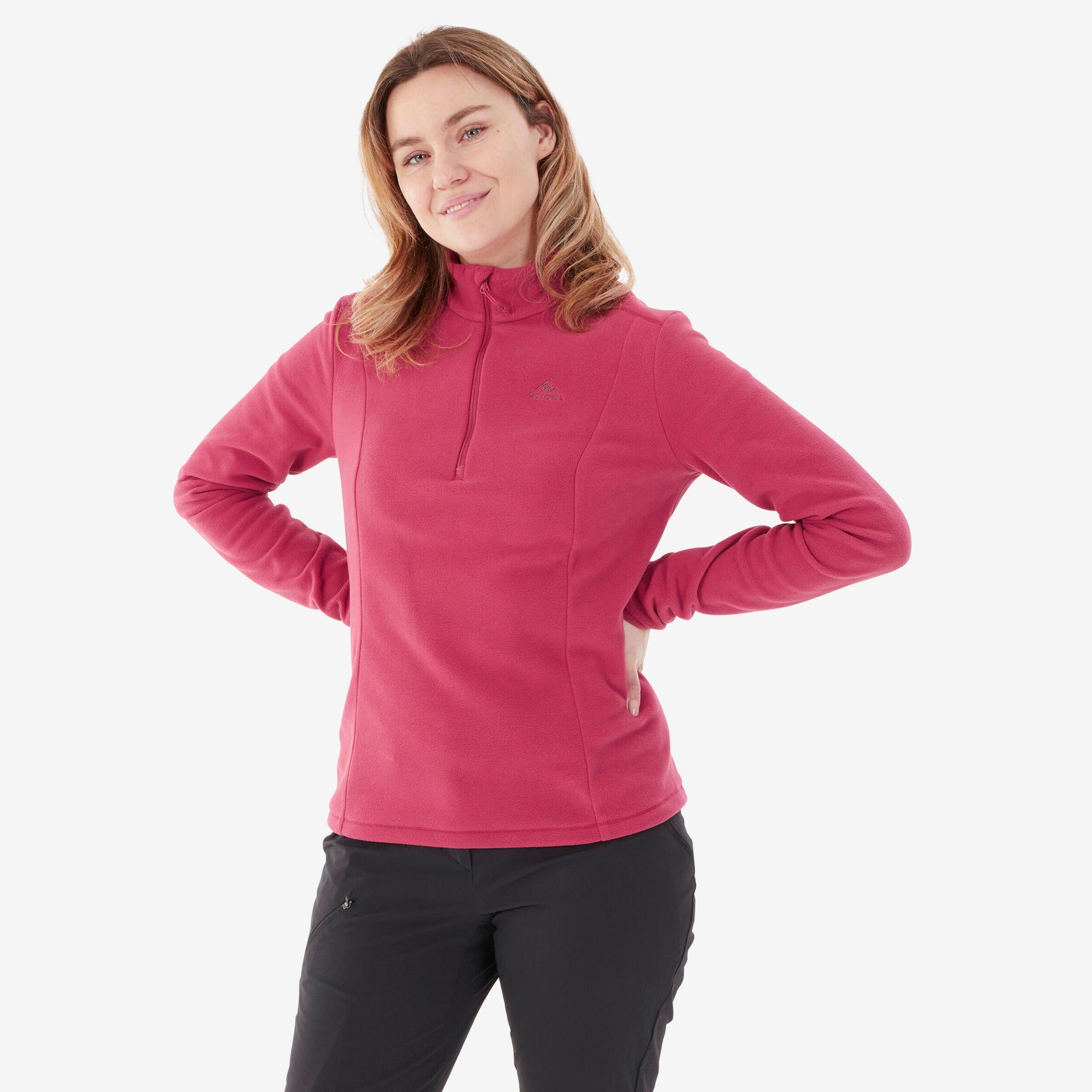 Mountain hiking fleece - MH100 - Ladies