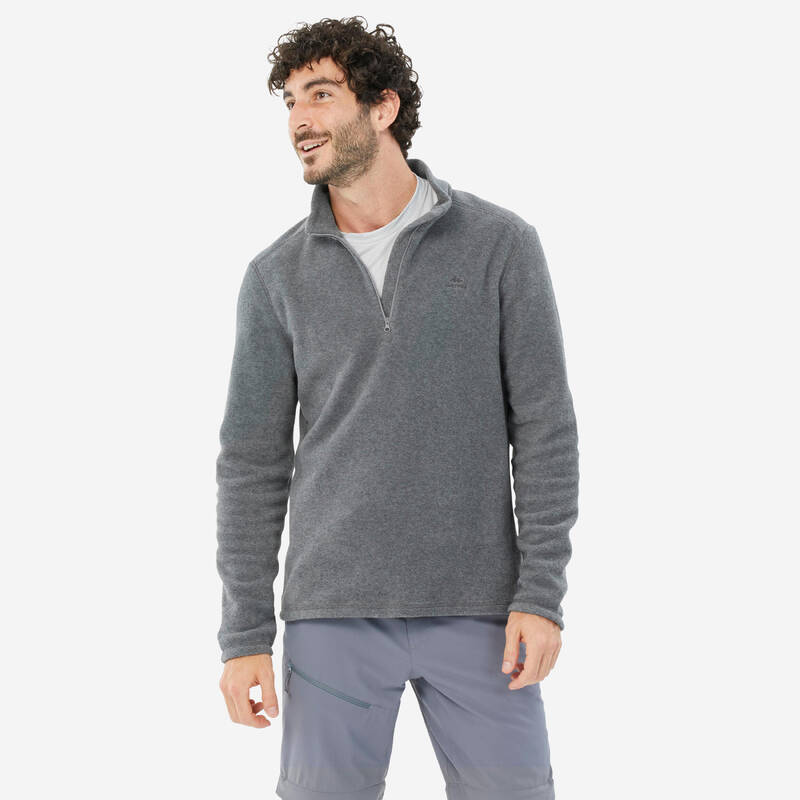 Sudadera de tejido polar para senderismo - MH100 - Hombre - Decathlon