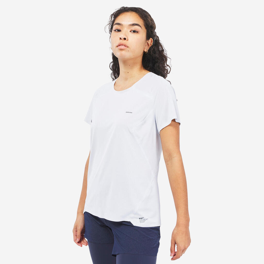 Sieviešu īpaši viegls pārgājienu T krekls “FH 500”, ledus