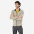 Men’s Mountain Walking Full-zip Fleece MH500 Light - Beige