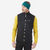 Gilet de ski de fond chaud homme, XC S GILET 100 noir