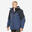 Veste 3en1 imperméable de trek voyage - TRAVEL 500 -10°C bleue - homme