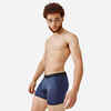 Men's breathable microfibre boxers - Dark blue