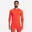 Adult thermal long-sleeved football base layer, orange