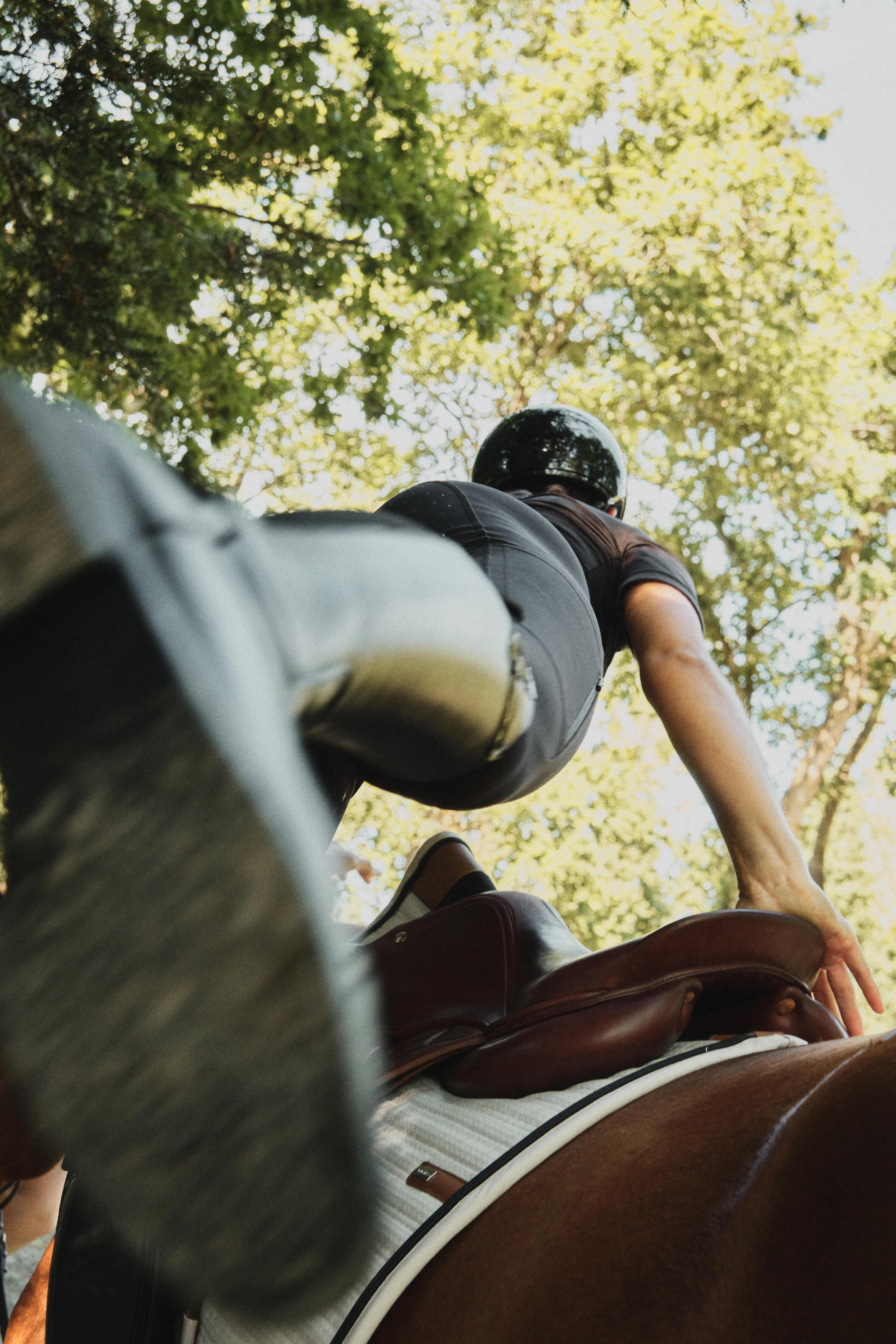 Bottes équitation cuir Femme - 900 noires 11/14