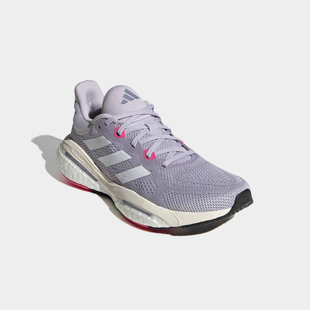 ADIDAS SOLAR GLIDE 6 WOMEN'S RUNNING SHOES - GREY