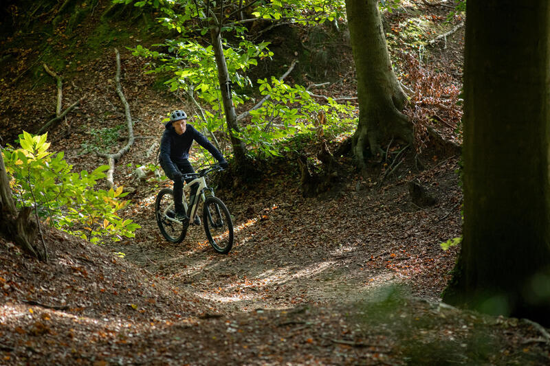 Koszulka rowerowa MTB Rockrider Expl 500 długi rękaw