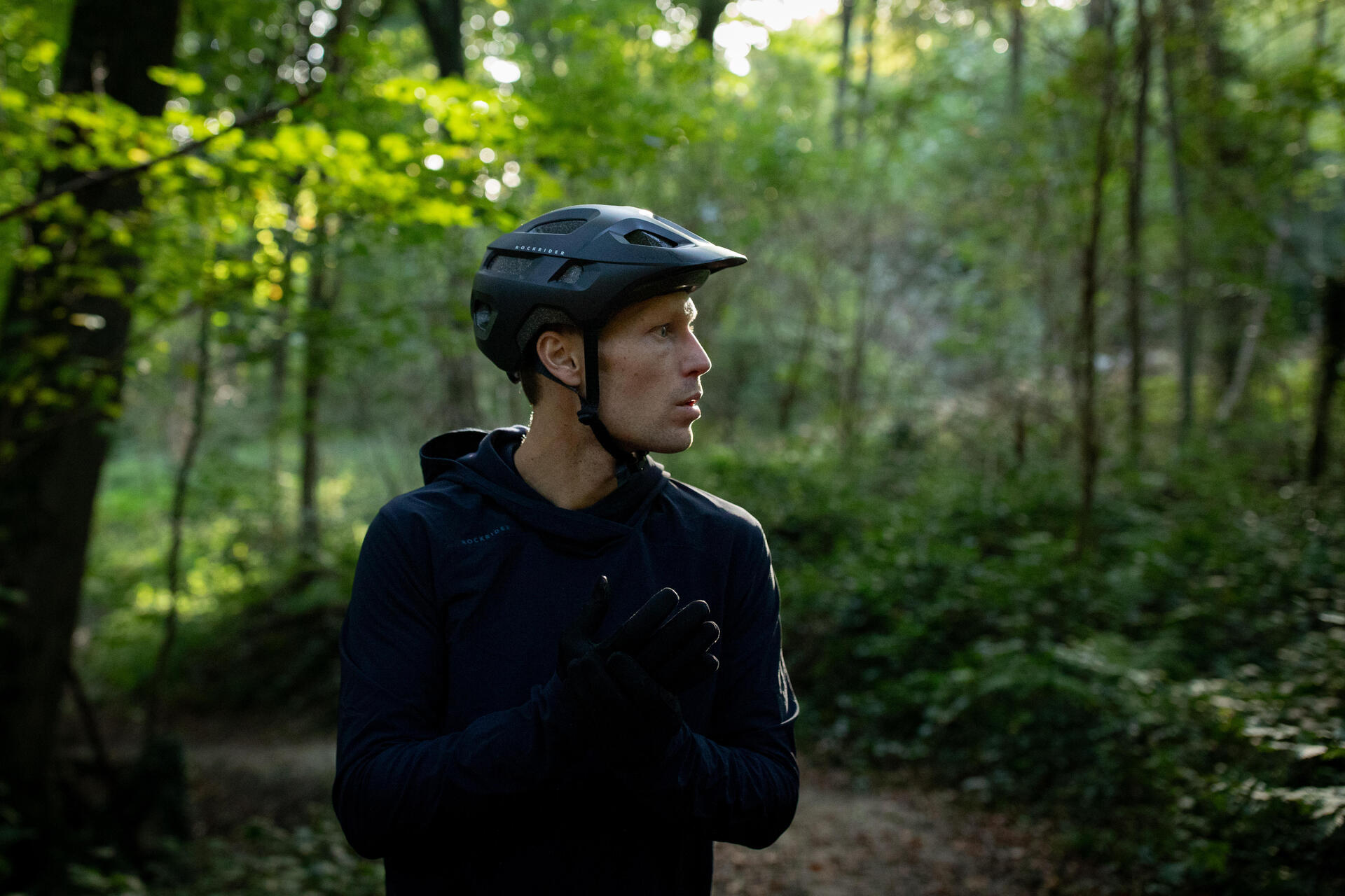 Mountain Bike Helmet EXPL 100 Blue