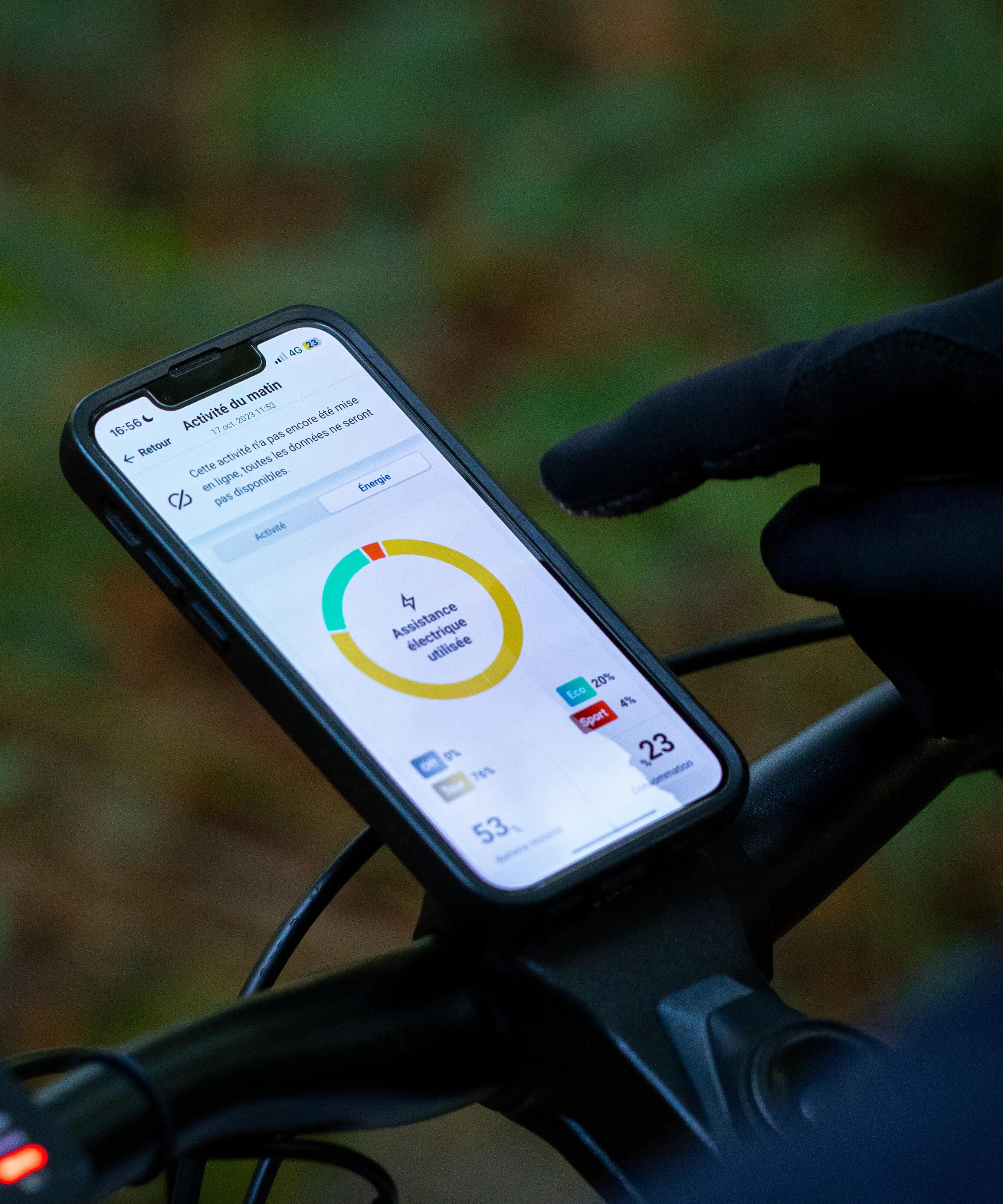 MTB Rockrider ST 100 - kompatible Smartphonehalterung
