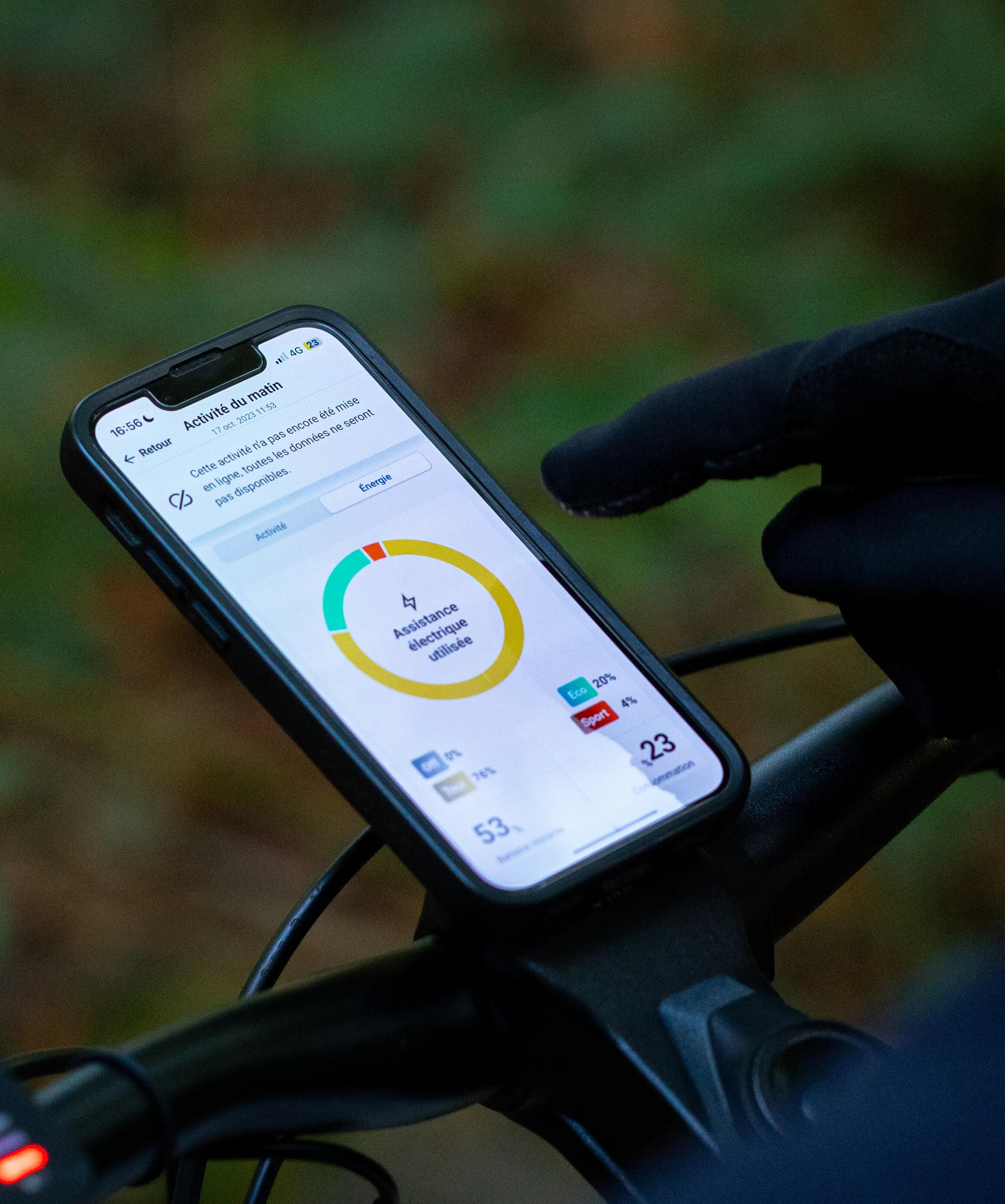 MTB Rockrider ST 100 - kompatible Smartphonehalterung