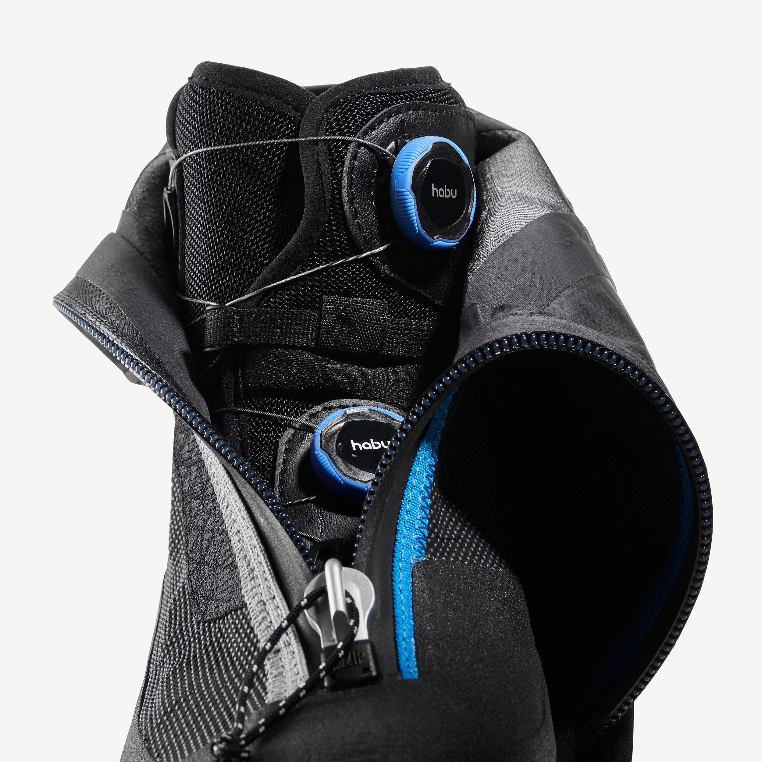 4-season mountaineering boot - ice blue/black