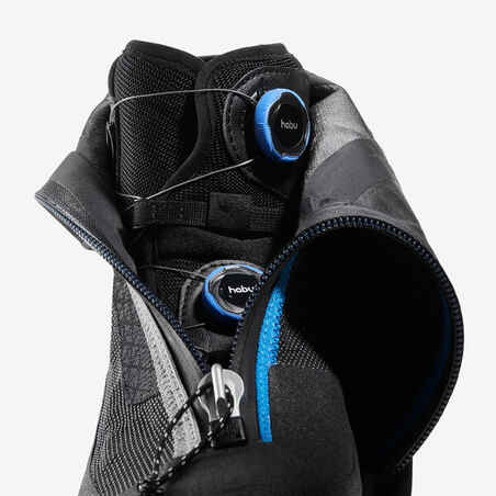 Visų sezonų alpinistiniai batai „Ice“, mėlyni, juodi