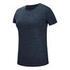 Short Sleeves Fit Women's Basic T-Shirt- Graphite Grey