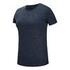 Short Sleeves Fit Women's Basic T-Shirt- Graphite Grey