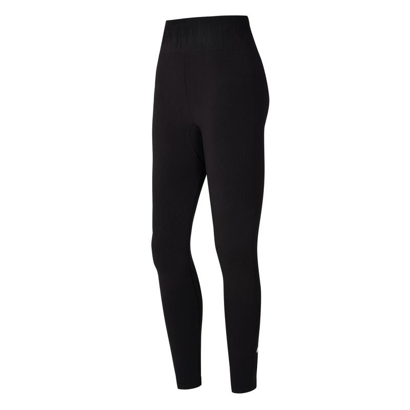 Colanți lungi yoga talie înaltă Negru grafit