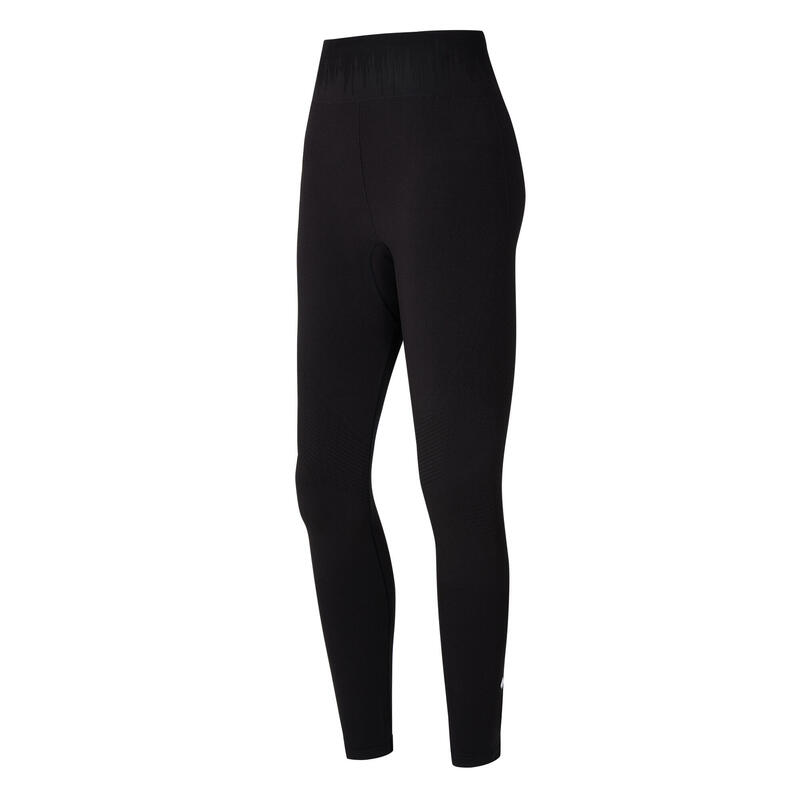 Colanți lungi yoga talie înaltă Negru grafit